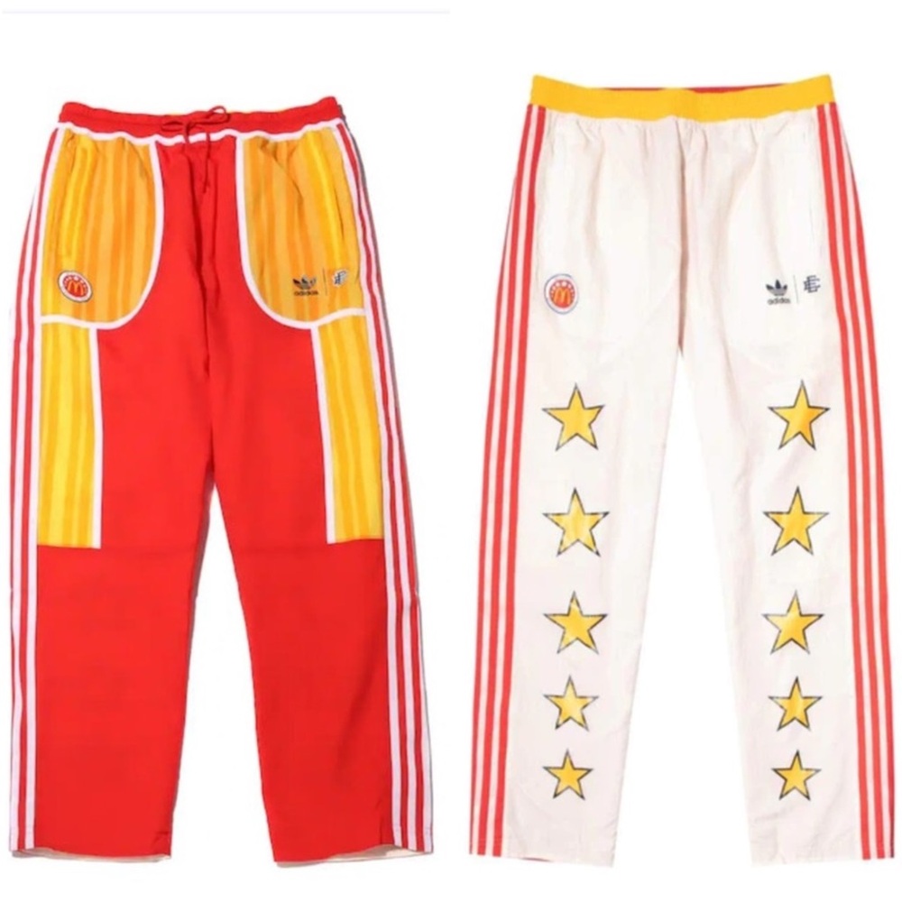 ADIDAS X Eric Emanuel McDonald’s Reversible Pants - Picture 1 of 16